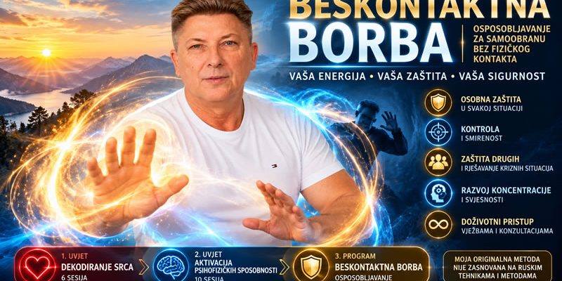 Beskontaktna borba – Berislav Hermešćec demonstrira vlastitu metodu beskontaktne samoobrane i rada s bioenergijom.