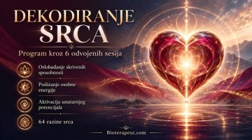 Dekodiranje srca – program kroz 6 odvojenih sesija