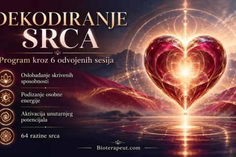 Dekodiranje srca – program kroz 6 odvojenih sesija