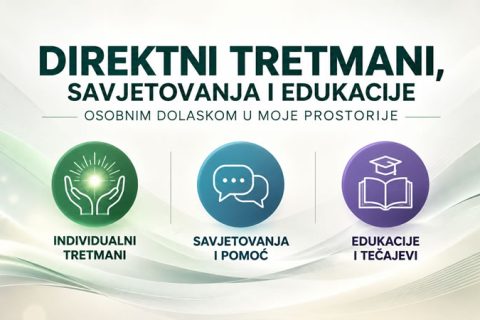 Direktni tretmani, savjetovanja i edukacije uz osobni dolazak – Bioterapeut.com